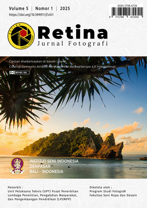 					Lihat Vol 5 No 1 (2025): Retina Jurnal Fotografi
				